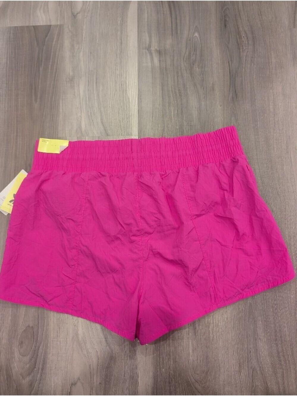 All in Motion | High Rise Crinkle Short In Pink - Picture 12 of 16